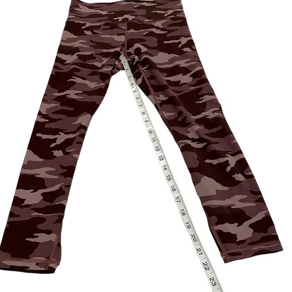 Athleta Elation 7/8 Tight Pink‎ Camo Size M - Picture 7 of 9
